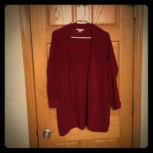 American Eagle Oversized Chenille Cardigan